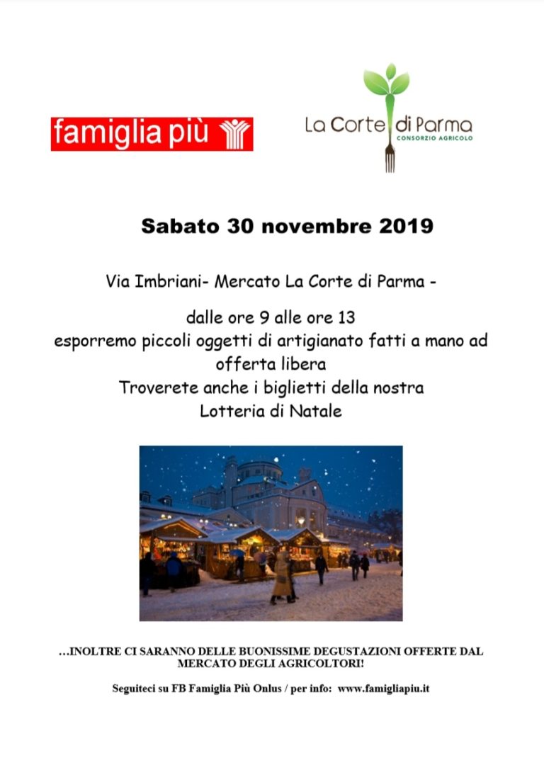 Mercato La Corte 30-11-2019