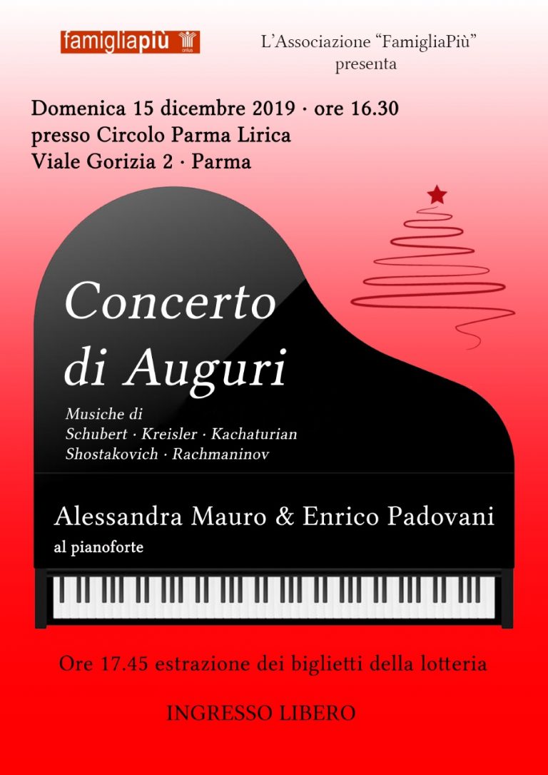 Concerto di Auguri 15 Dicembre 2019