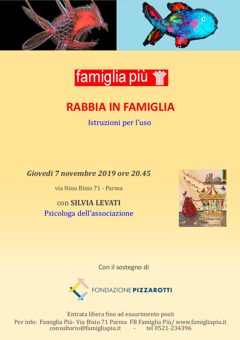 RABBIA IN FAMIGLIA