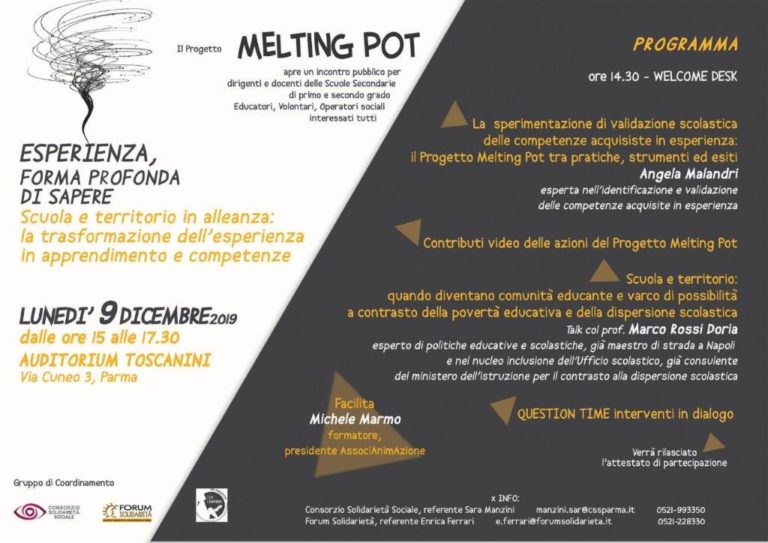MELTING POINT 9 Dicembre 2019