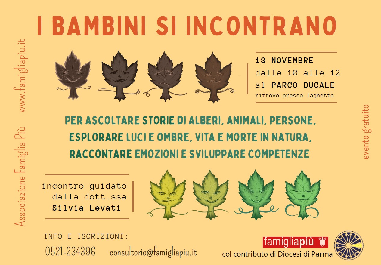 13 Novembre – I bambini si incontrano