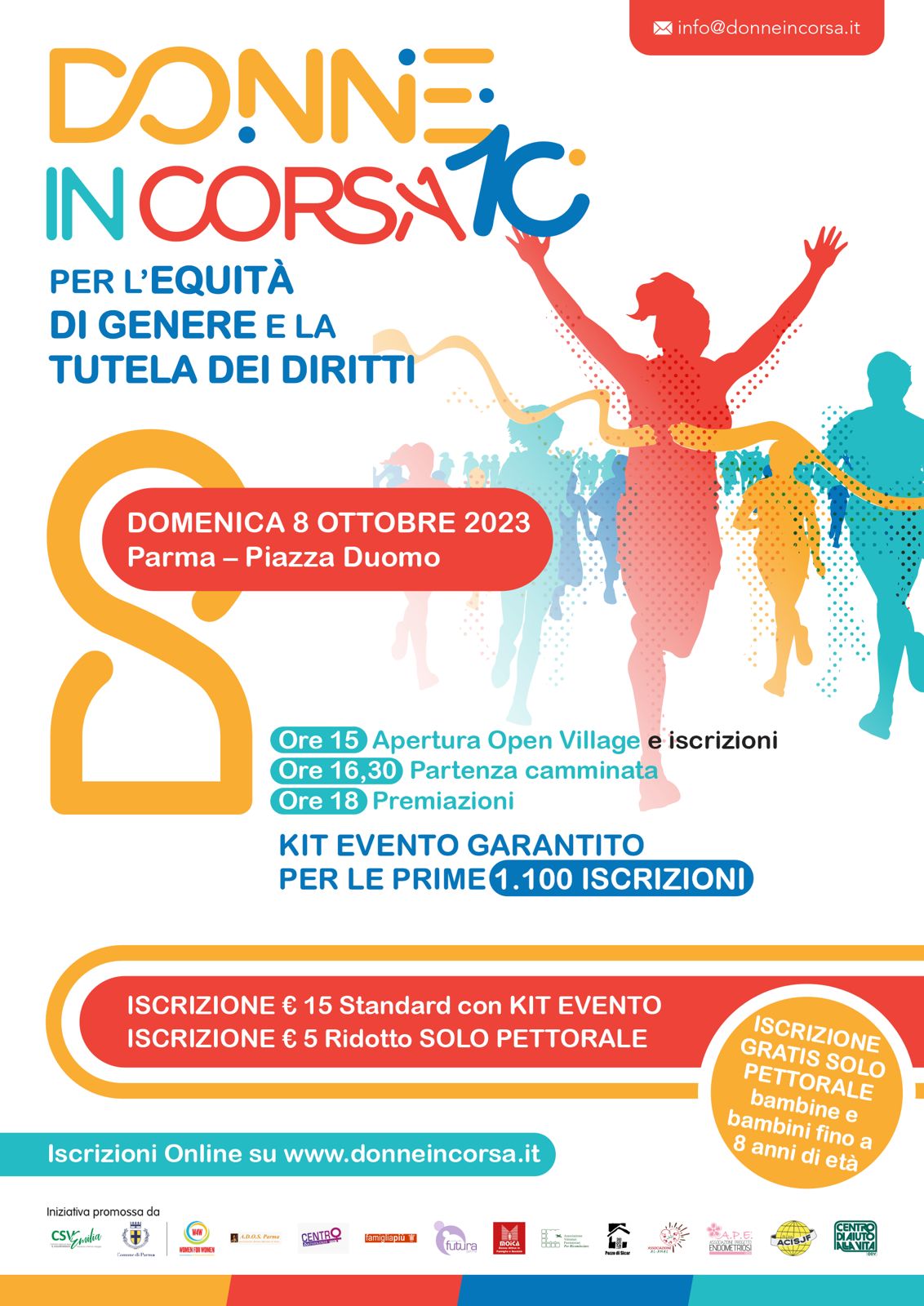 Donne in corsa 2023 – 8 Ottobre 2023